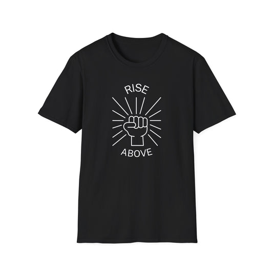 rise above T-shirt-black