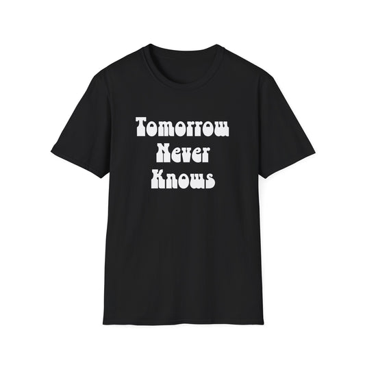 Tomorrow Never Knows T-Shirt-black