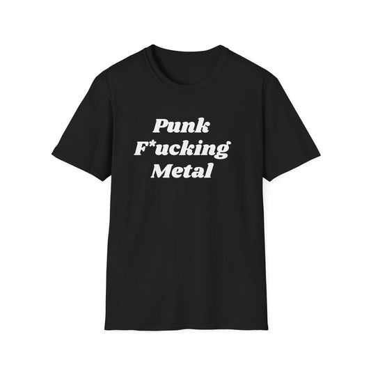 Punk F*cking Metal T-Shirt-black